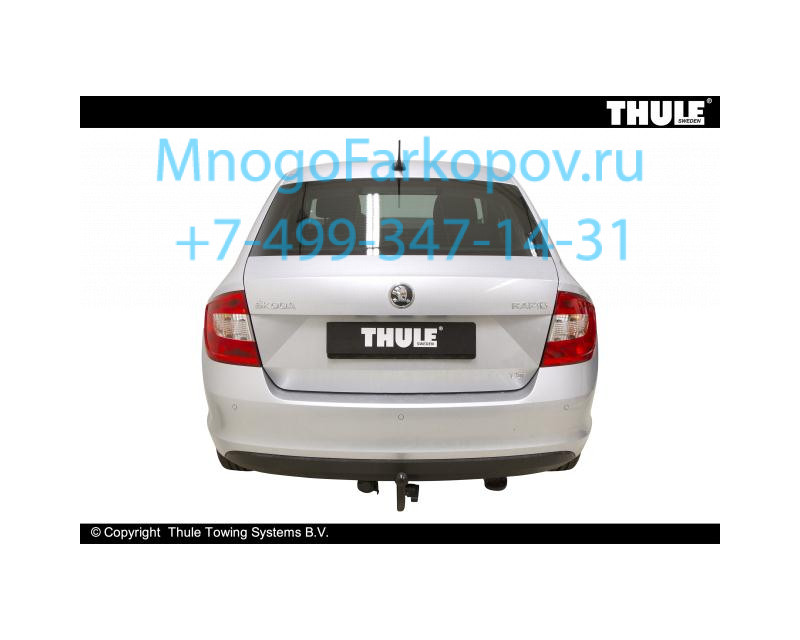 прицепное устройство skoda fabia thule