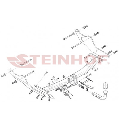 Фаркоп на Hyundai Staria H-292