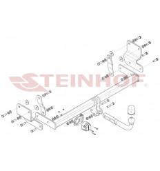 Фаркоп на Mitsubishi Pajero Pinin M-359