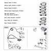 Штатная электрика к фаркопу на Seat/Skoda/Volkswagen WYR361313R-T