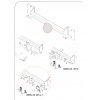 Фаркоп на BMW X3 F25 E0805BA