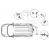 Штатная электрика к фаркопу на Ford Focus/Kuga/Transit Connect/Tourneo Connect 12060578