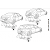 Штатная электрика к фаркопу на Mercedes-Benz EQS/C-Class/GLC-Class 313445300113