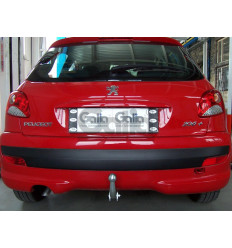 Оцинкованный фаркоп на Peugeot 206 P029A