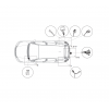 Штатная электрика к фаркопу на Renault Koleos 16180521