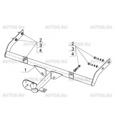 Фаркоп на Datsun on-DO DO04