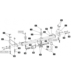 Фаркоп на Changan CS35Plus 4529.12