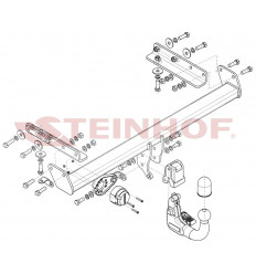 Фаркоп на Subaru Outback S-436