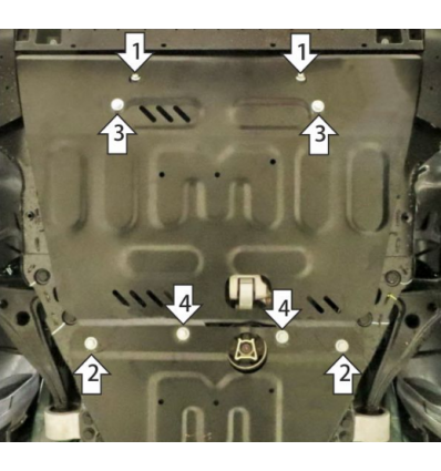 Защита картера и КПП GAC GS8 57802