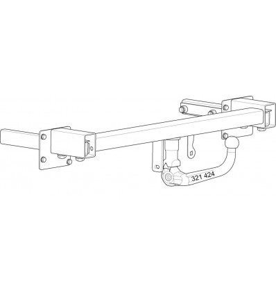 Фаркоп на Mercedes R 313222600001