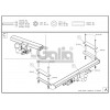 Фаркоп на Opel Astra O008A