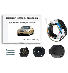 Штатная электрика к фаркопу на Hyundai Sonata KA CW 71 109 008