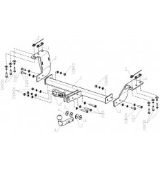 Фаркоп на Haval H6 F.9414.001