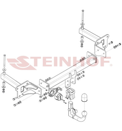 Фаркоп на Subaru Tribeca S-423