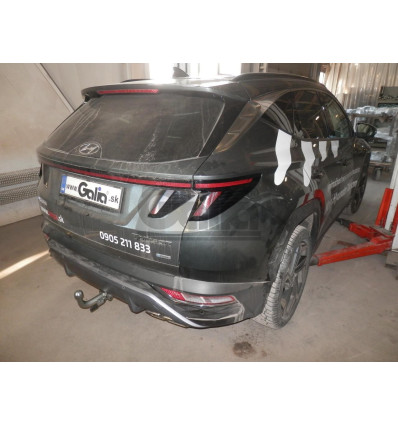 Оцинкованный фаркоп на Kia Sportage H120C