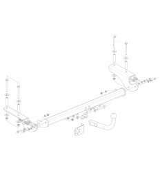 Фаркоп на Citroen C4 2636A