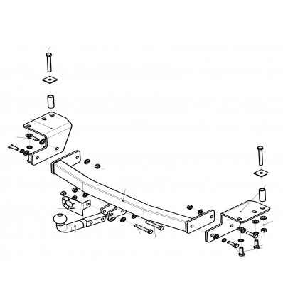 Фаркоп на Lifan Cebrium 3319A