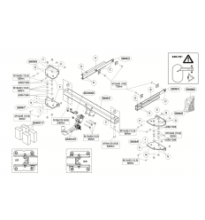 Фаркоп на Mercedes GL 580900