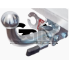 Оцинкованный фаркоп на Toyota Corolla T020C