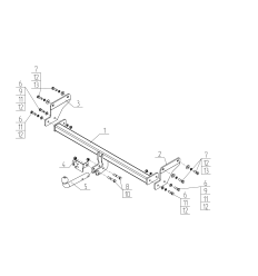 Фаркоп на Mazda CX-50 MZ04