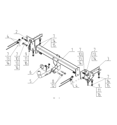 Фаркоп на Chery Tiggo 8 Pro Max CE06