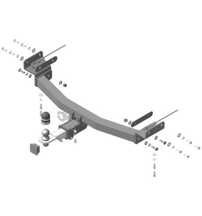 Фаркоп на Hyundai Tucson 91014-E
