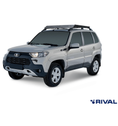 Алюминиевый багажник Rival на Lada Niva Travel T.6005.1