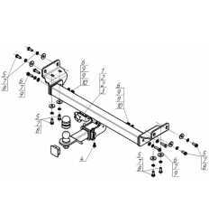 Фаркоп на Omoda C7 99027-E
