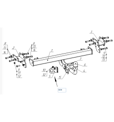 Фаркоп на Jaecoo J7 7632-A