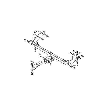 Фаркоп на SWM G05 Pro FA 0105-E