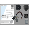 Штатная электрика к фаркопу на Land Rover Discovery KA CW 71 122 805