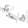 Фаркоп на Daihatsu Atrai 94301-A