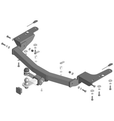 Фаркоп на Toyota Highlander 92533-E