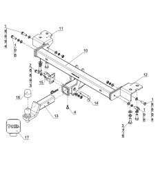 Фаркоп на Haval Dargo TCU00484N