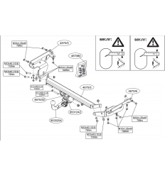 Фаркоп на Nissan Murano 467000