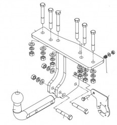 Фаркоп на Nissan Pathfinder N/030