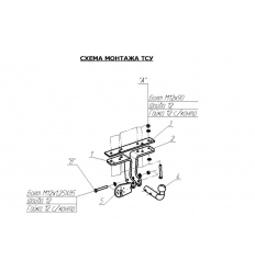 Фаркоп на Nissan Pathfinder 4350A