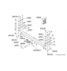 Фаркоп на Nissan Patrol 427800