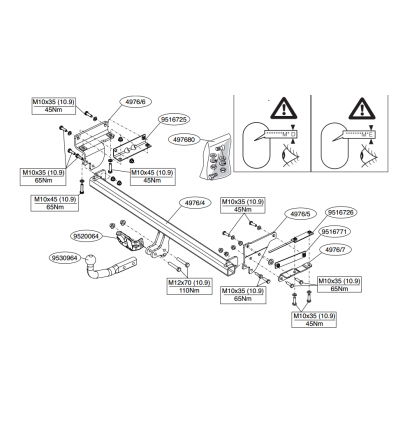 Фаркоп на Nissan Qashqai 497600