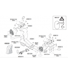 Фаркоп на Nissan X-Trail 493800