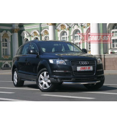 Защита переднего бампера на Audi Q7 AUDQ.48.0335