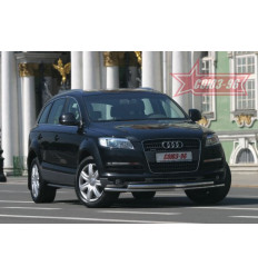 Защита переднего бампера на Audi Q7 AUDQ.48.0338