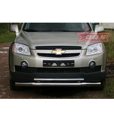 Защита переднего бампера на Chevrolet Captiva CCAP.48.0485