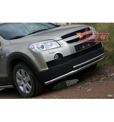 Защита переднего бампера на Chevrolet Captiva CCAP.48.0486