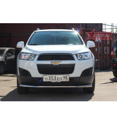 Защита переднего бампера труба на Chevrolet Captiva CCAP.48.1510