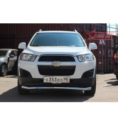 Защита переднего бампера труба на Chevrolet Captiva CCAP.48.1515