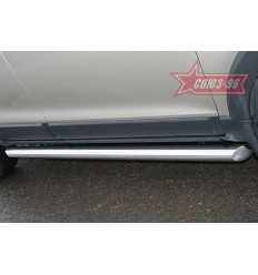 Пороги труба на Chevrolet Captiva CCAP.80.0489