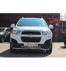 Защита переднего бампера труба на Chevrolet Captiva CCAP.48.1514