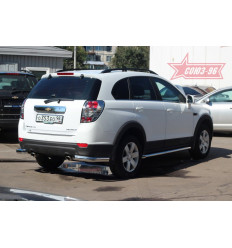 Защита задняя уголки на Chevrolet Captiva CCAP.76.1517