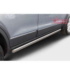 Пороги труба овалные на Chevrolet Captiva CCAP.80.5054